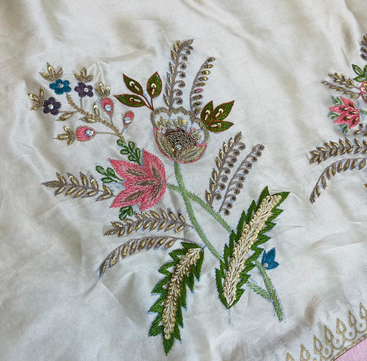 Canvas-e-Resham (Chadar)